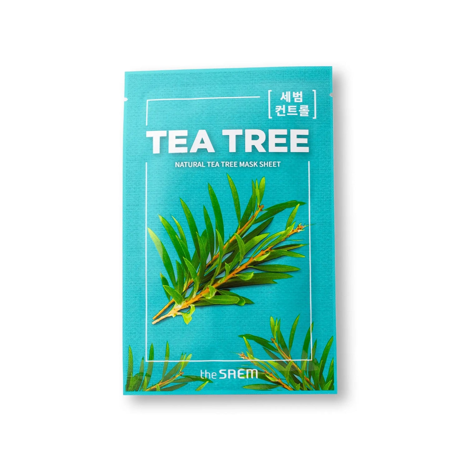 Masque pour le visage à l'extrait d'arbre à thé Natural Tea Tree Mask Sheet