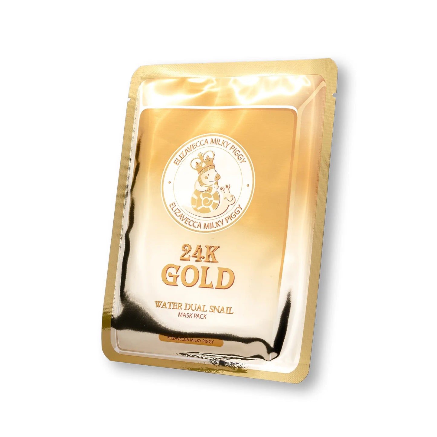 Arcmaszk csiganyállal és 24k arannyal Gold Water Dual Snail Mask Pack 10db