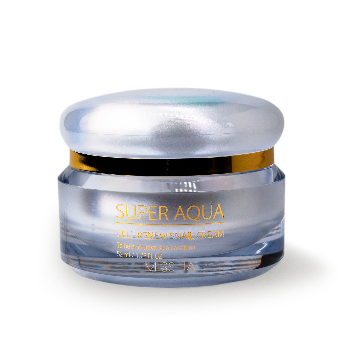 Crema antiarrugas con mucina de caracol Super Aqua Cell Renew Snail Cream 52ml