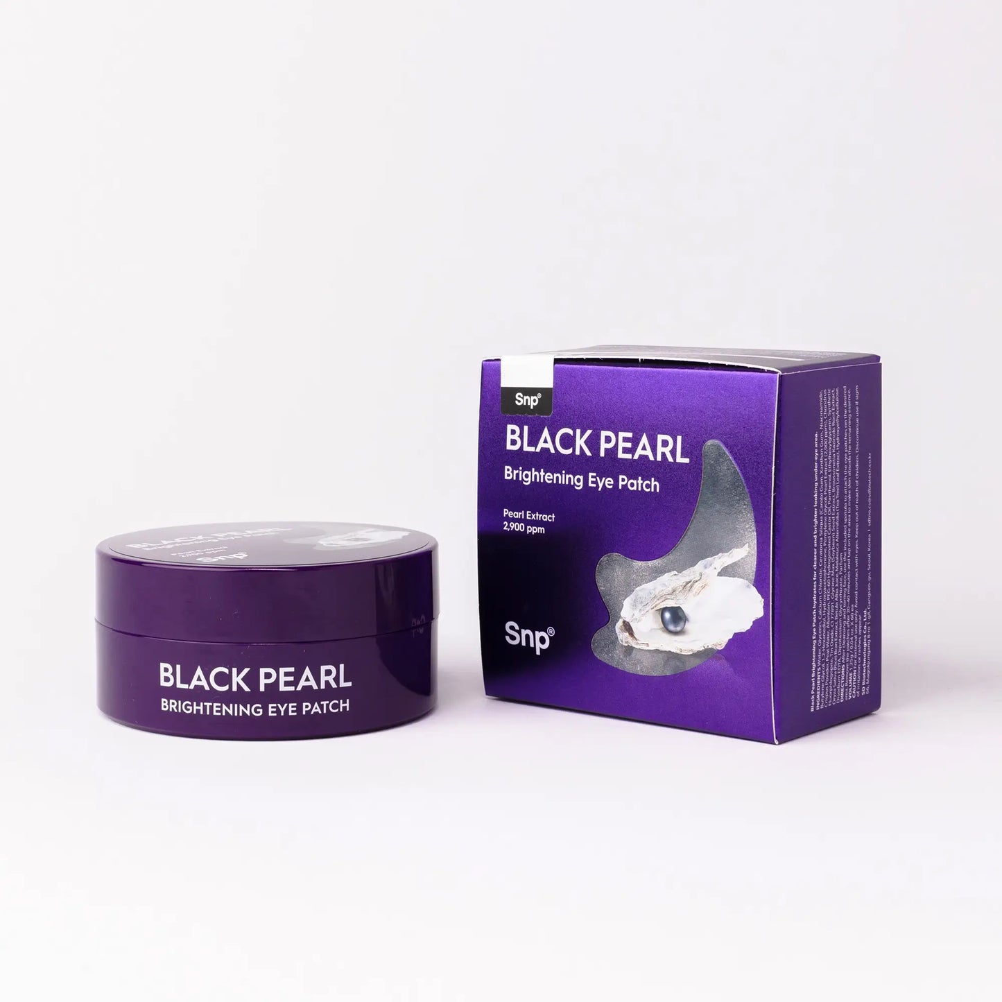 Plasturi pentru ochi cu perle negre Black Pearl Brightening Eye Patch 60buc