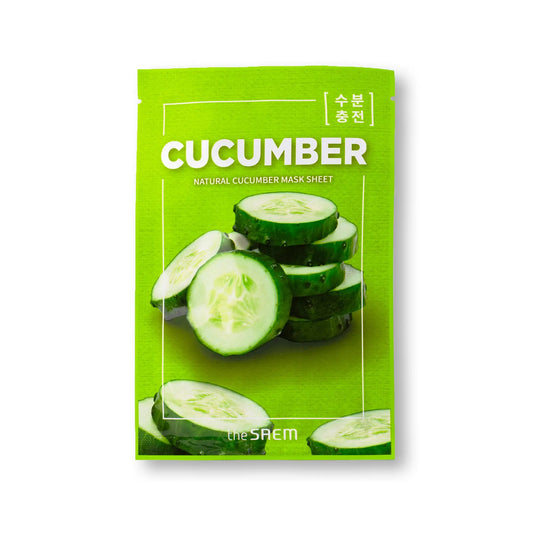 Masca de fata cu extract de castravete Natural Cucumber Mask Sheet