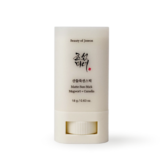 Stick solare opacizzante Mugwort + Camellia Matte Sun Stick SPF 18g