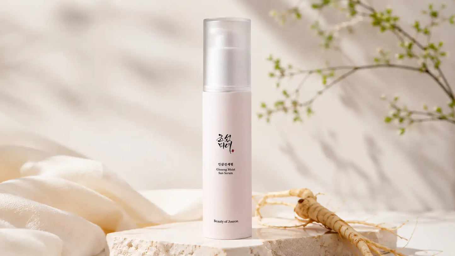 Suero con protección solar SPF 50+ y Ginseng 50ml