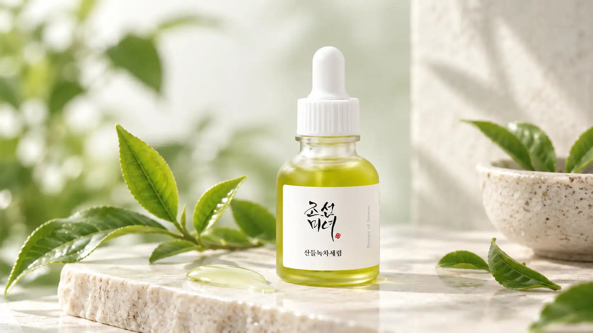 Nyugtató szérum Zöld Tea + Panthenol 30ml